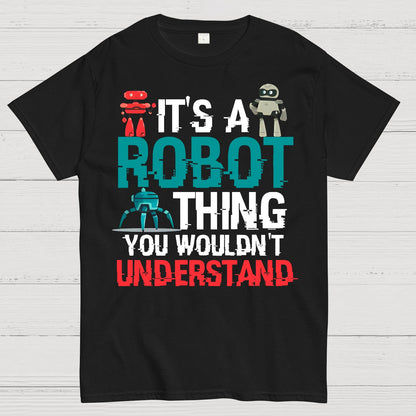 Robot Science Geek T-Shirt