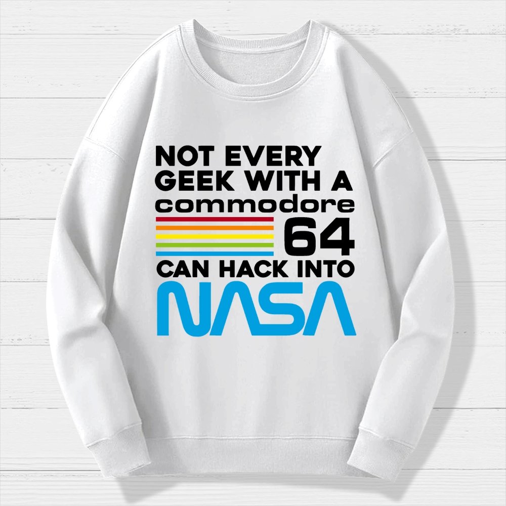 Geek Hack Geek Cotton Sweatshirt