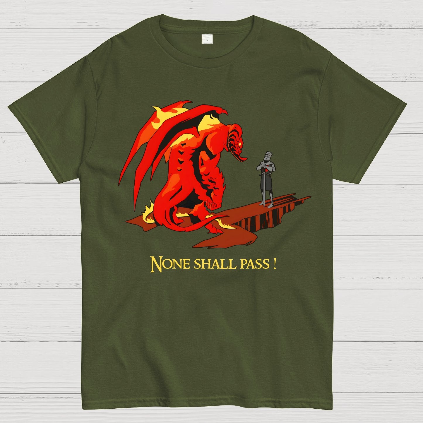 None Shall Pass Geek T-Shirt