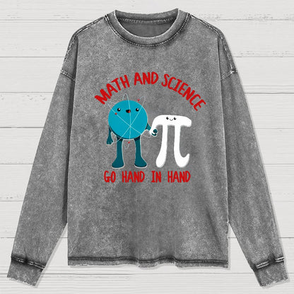 Math & Science - Friends Forever Washed Long Sleeve Tee