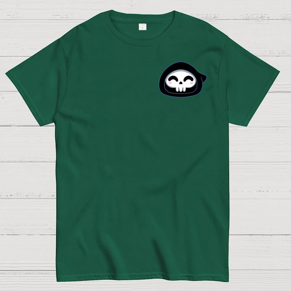 Right Behind You Halloween Front And Back Printing Geek T-Shirt