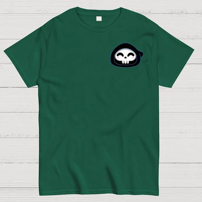 Right Behind You Halloween Front And Back Printing Geek T-Shirt