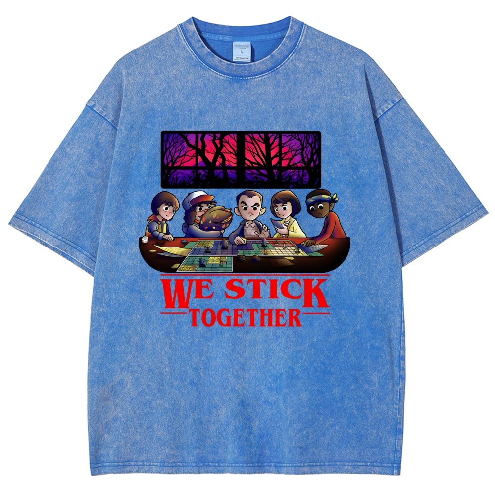 We Stick Together Vintage Distressed T-shirt