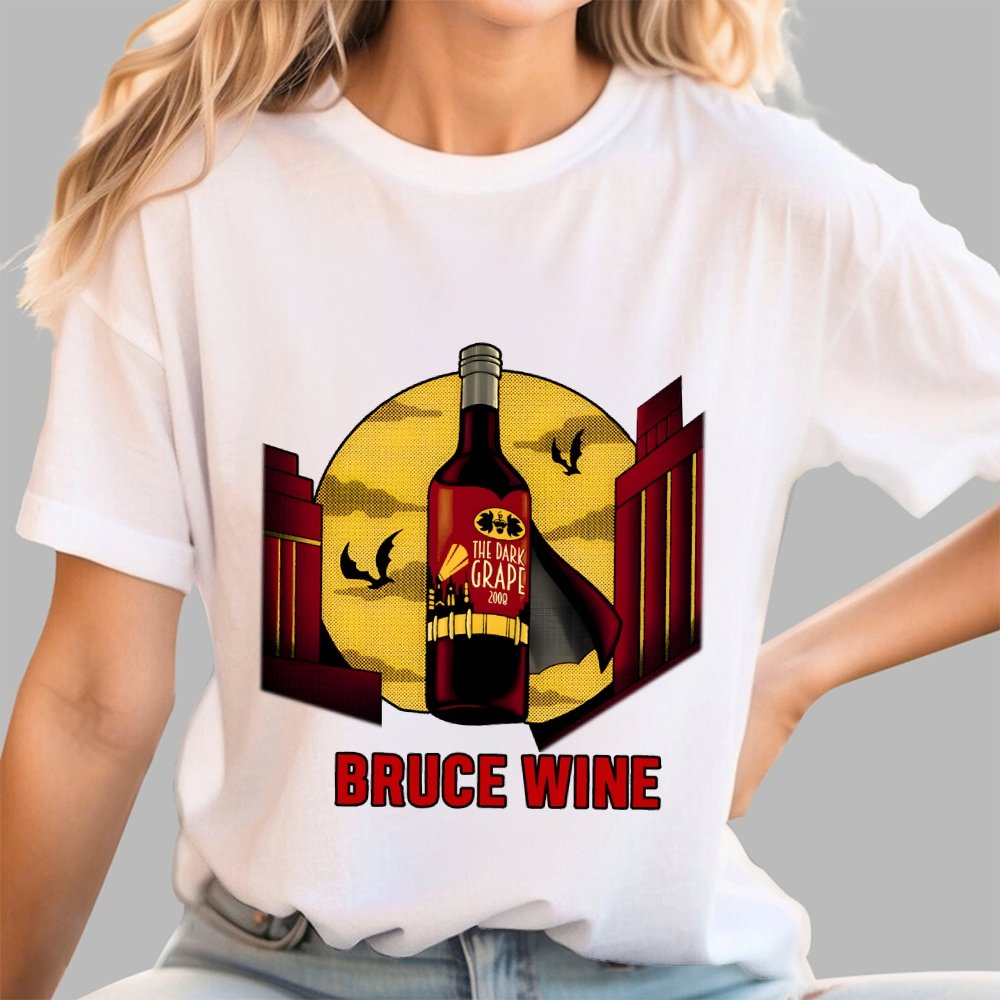 Bruce Wine Geek T-Shirt