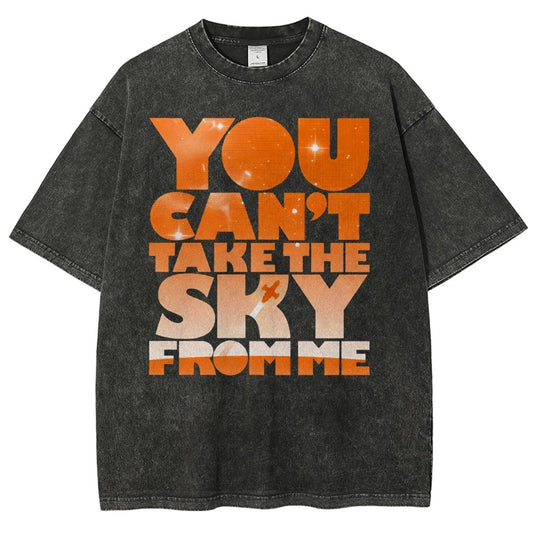 You Can’t Take The Sky Vintage Distressed T-shirt