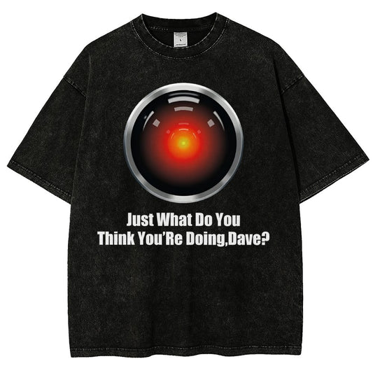 What Do You Think You’Re Doing,Dave? Vintage Distressed T-shirt