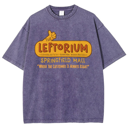 The Leftorium Store Vintage Distressed T-shirt