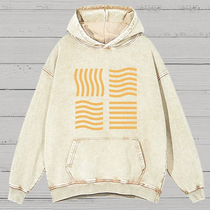 Elemental Stones Geeky Vintage Distressed Hoodie