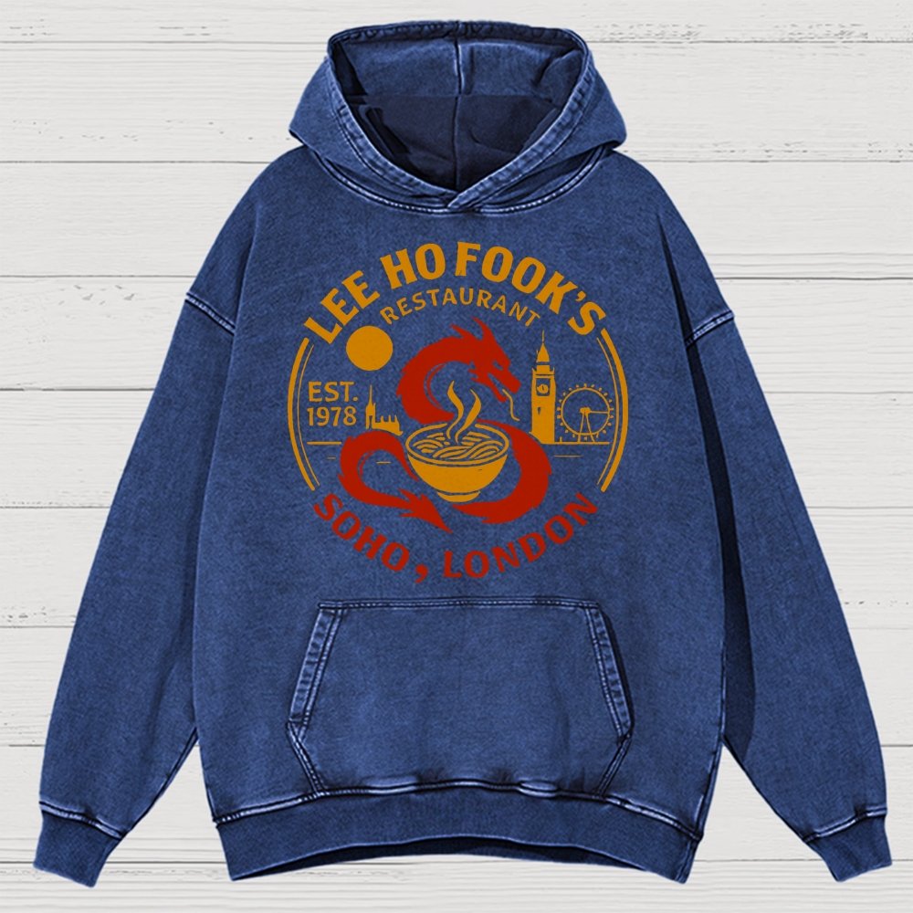 Lee Ho Fooks Vintage Distressed Hoodie