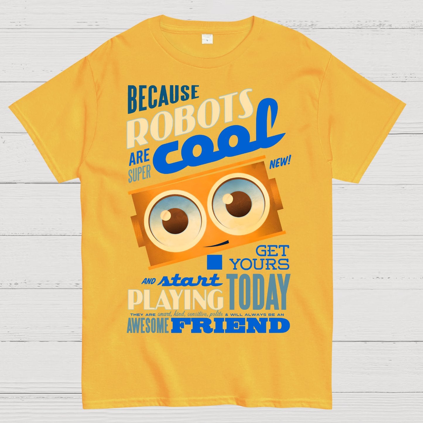 Robots Are Cool Geek T-Shirt