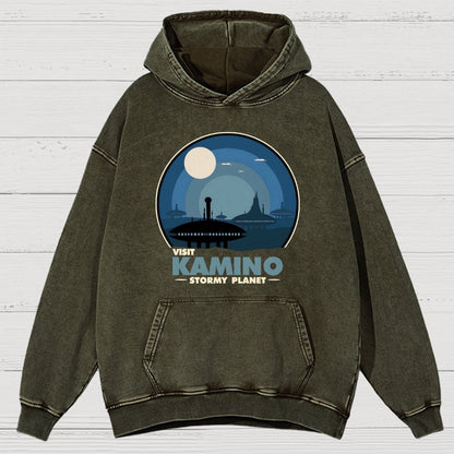 Zalora Vintage Distressed Hoodie