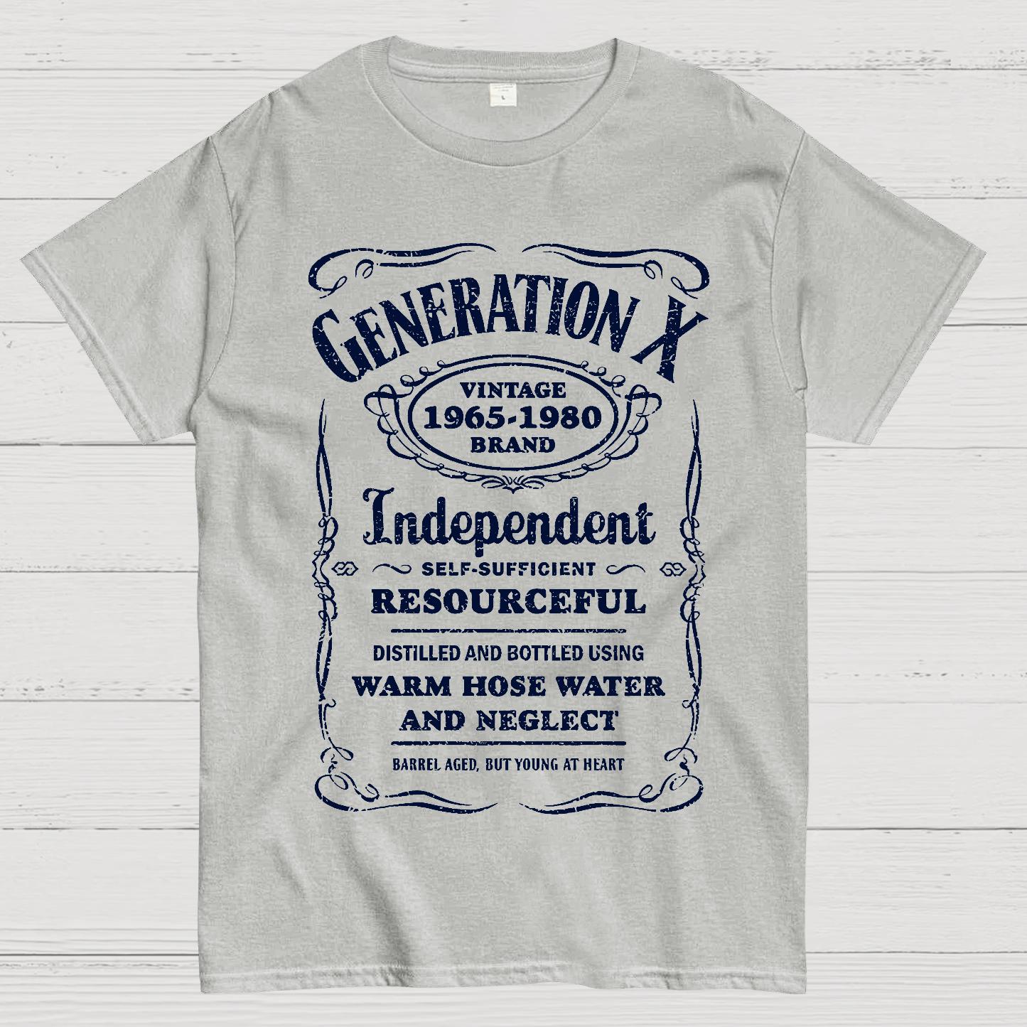 GEN X Barrel Aged, But Young At Heart Geek T-Shirt