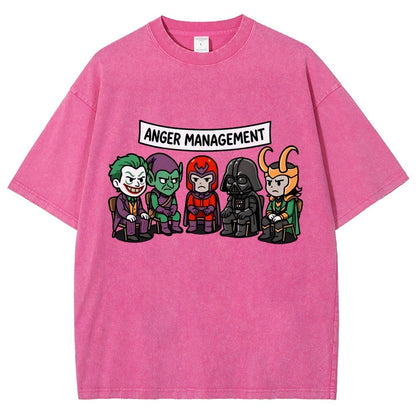 Anger Management Vintage Distressed T-shirt