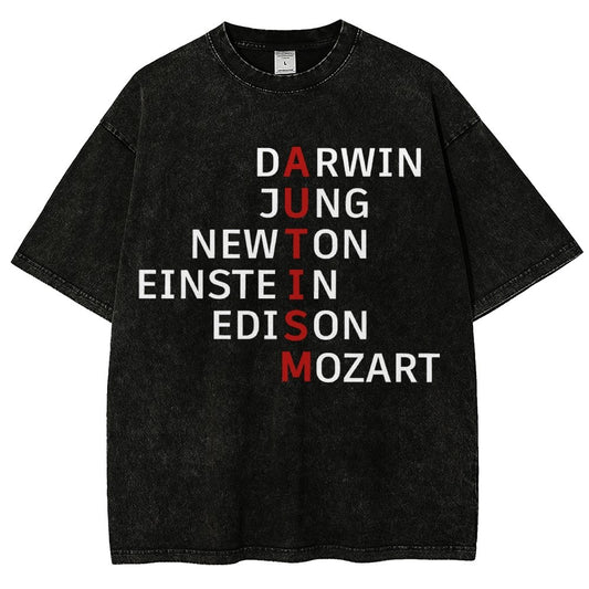 Autism and genius: different ways of thinking Vintage Distressed T-shirt