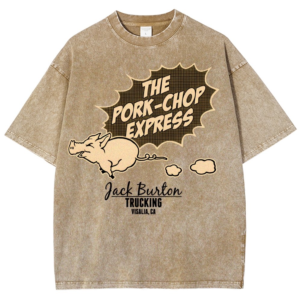 The Pork-Chop Express Vintage Distressed T-shirt