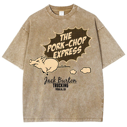 The Pork-Chop Express Vintage Distressed T-shirt