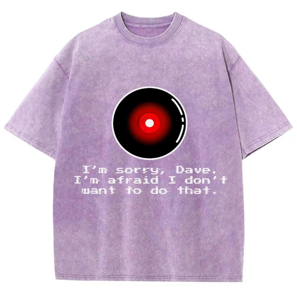 An Introvert's Odyssey I‘m sorry dave Vintage Distressed T-shirt
