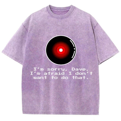 An Introvert's Odyssey I‘m sorry dave Vintage Distressed T-shirt