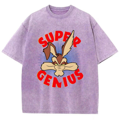 Super Genius Vintage Distressed T-shirt