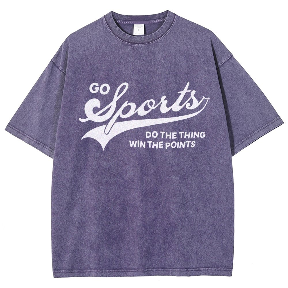 Go Sports Vintage Distressed T-shirt