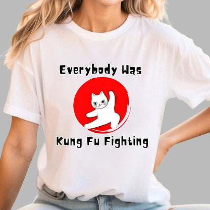 Everybody Was Kung Fu Fighting Geek T-Shirt