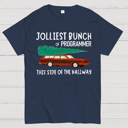 Jolliest Bunch Of Programmer This Side Of The Hallway Geek T-Shirt