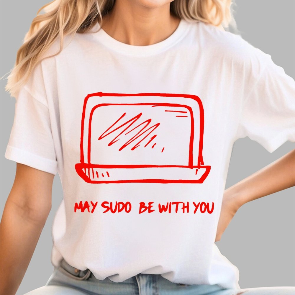 May SUDO be with you Geek T-Shirt