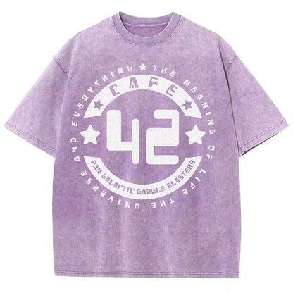 Cafe 42 Vintage Distressed T-shirt