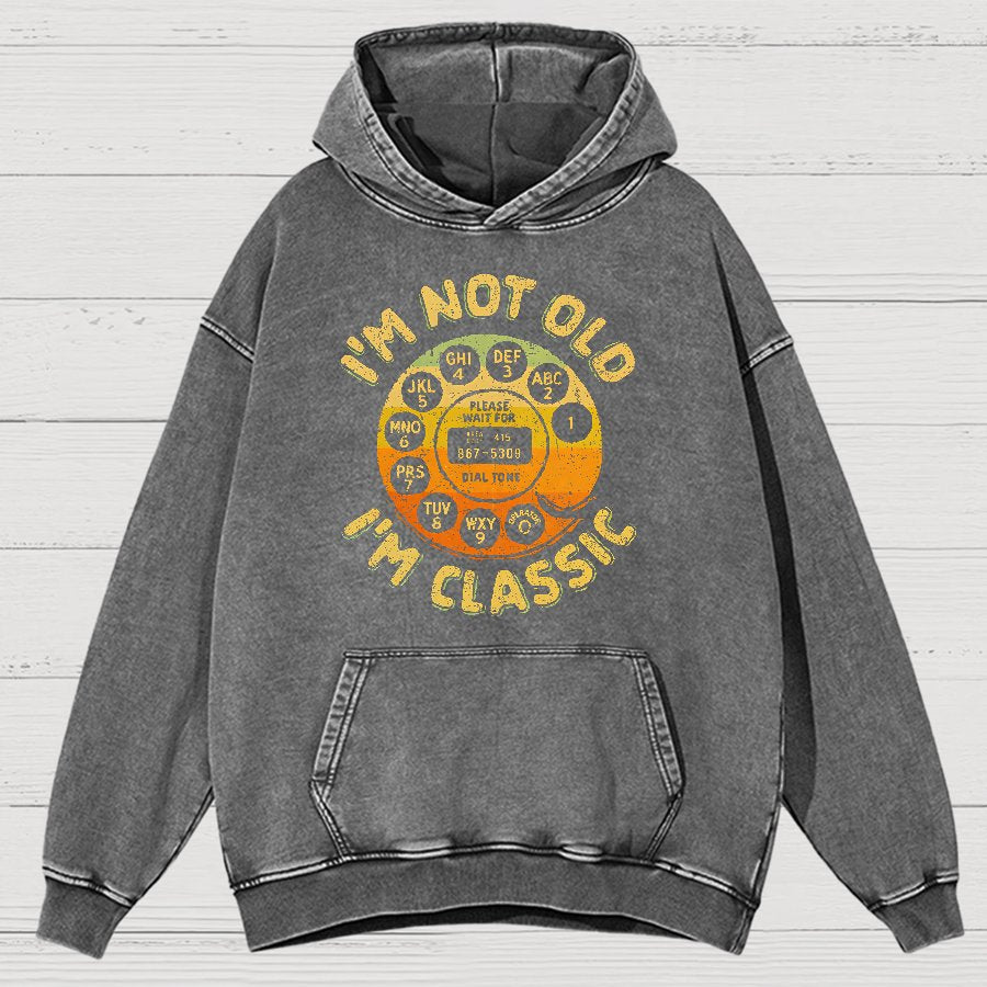 The Classic Communicator Vintage Distressed Hoodie