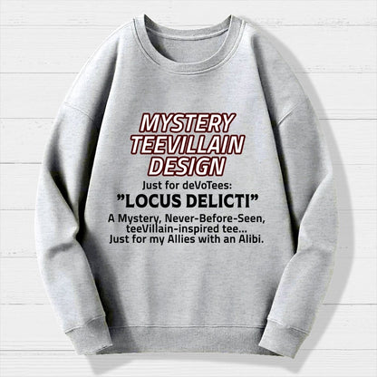 Locus Delicti Geek Cotton Sweatshirt