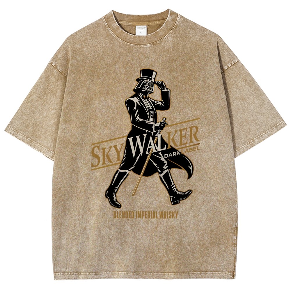 Keep Sky Walking Vintage Distressed T-shirt