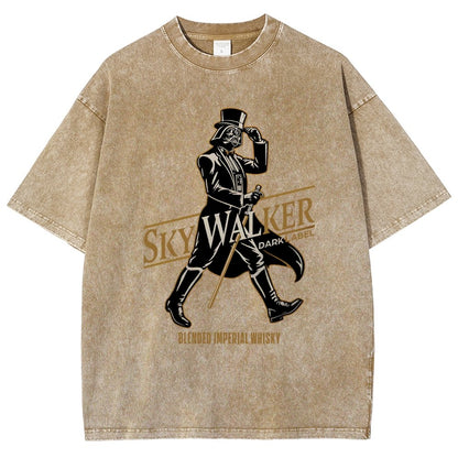 Keep Sky Walking Vintage Distressed T-shirt