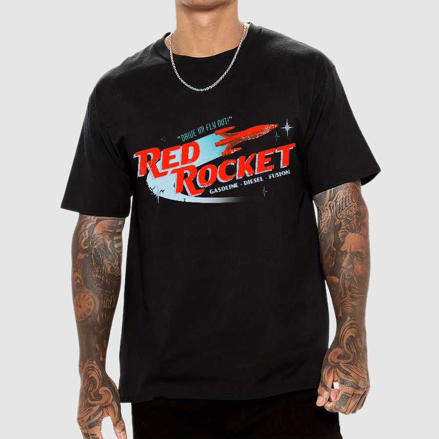 Red Rocket Geek T-Shirt