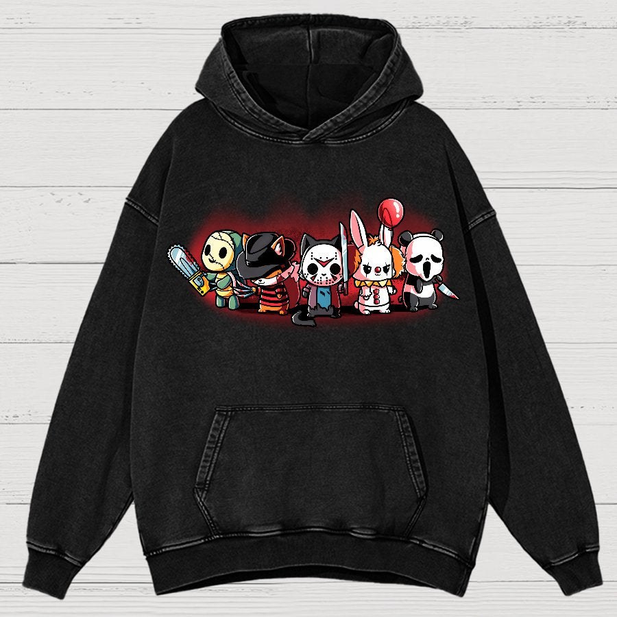 Terrorist Gangs Vintage Distressed Hoodie