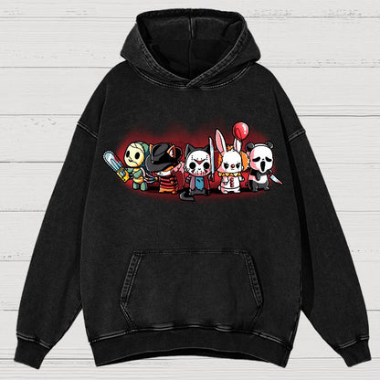 Terrorist Gangs Vintage Distressed Hoodie