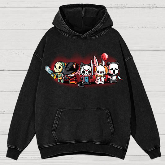 Terrorist Gangs Vintage Distressed Hoodie
