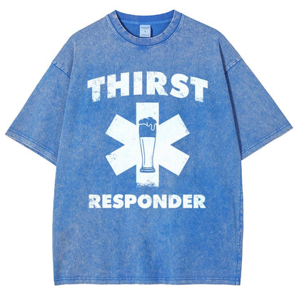 Thirst Responder Vintage Distressed T-shirt