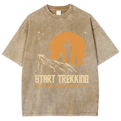 Start Exploring Vintage Distressed T-shirt