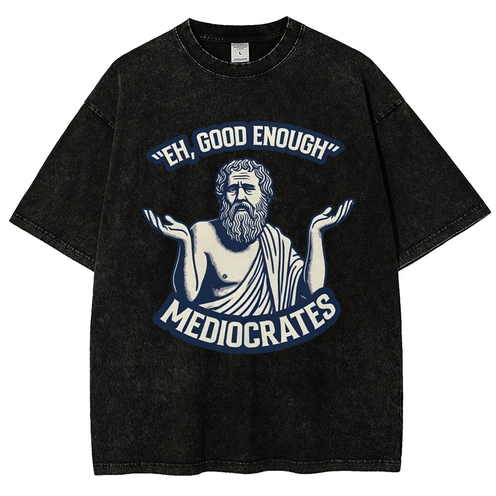 Eh Good Enough Vintage Distressed T-shirt
