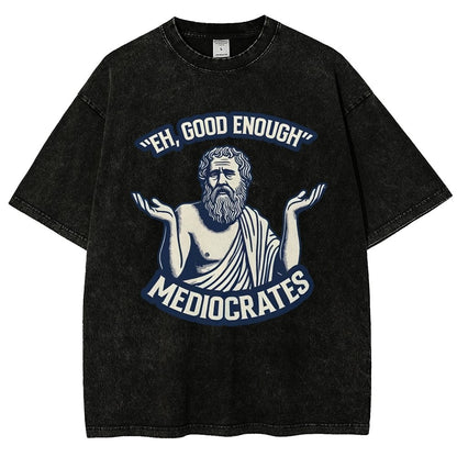 Eh Good Enough Vintage Distressed T-shirt