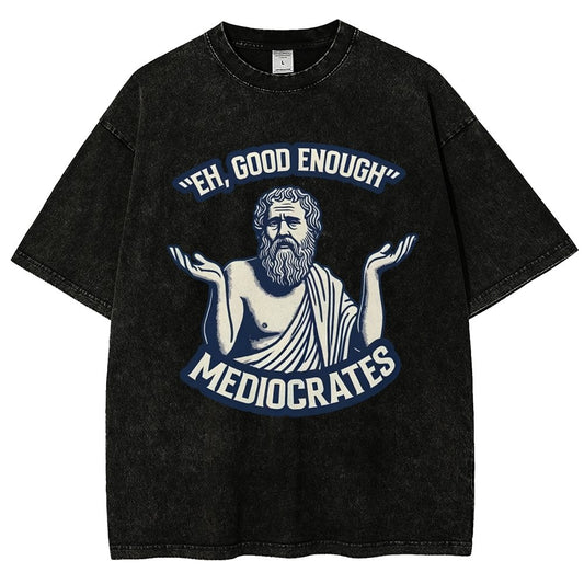 Eh Good Enough Vintage Distressed T-shirt