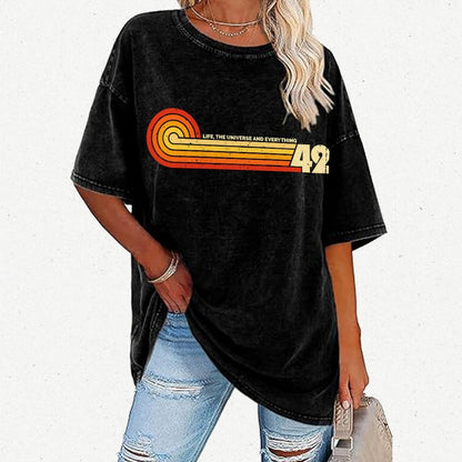 Answer Vintage Distressed T-shirt