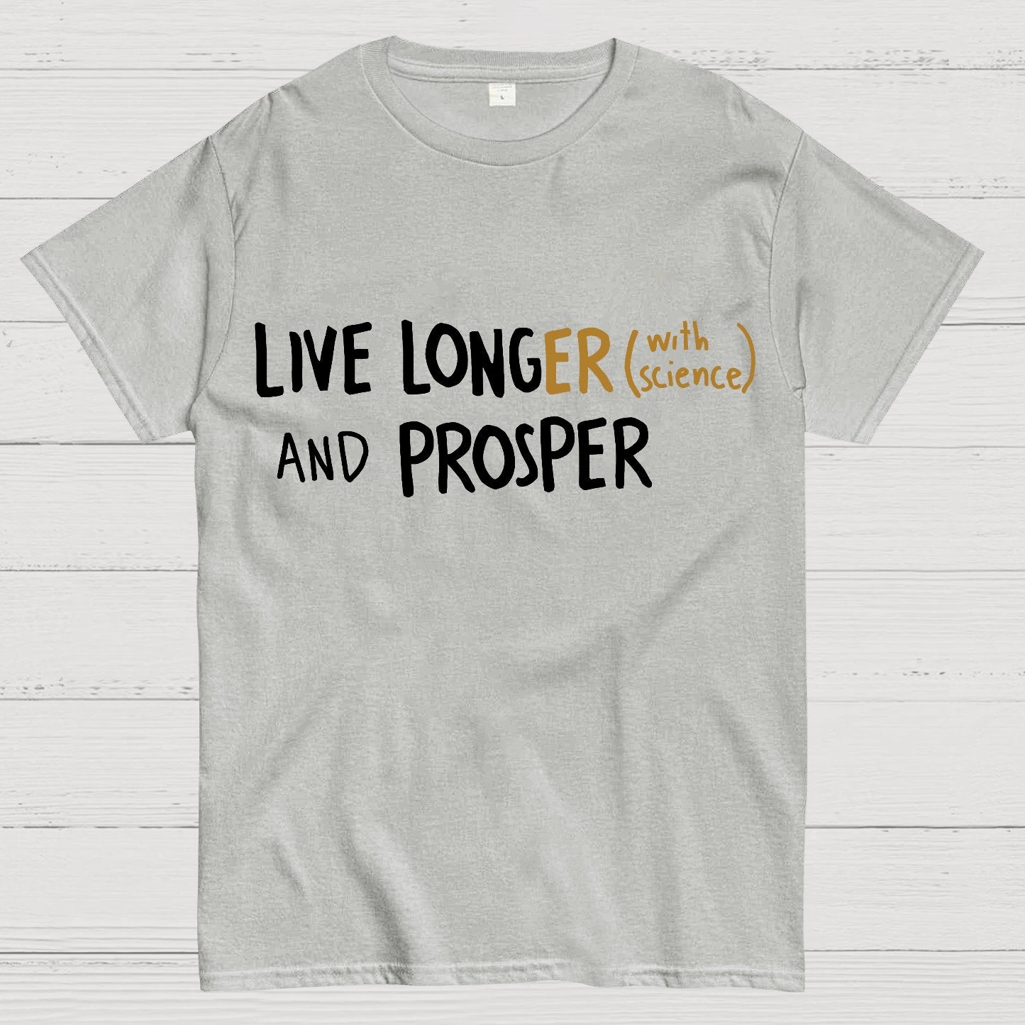 Live Long And Prosper Geek T-Shirt