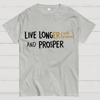 Live Long And Prosper Geek T-Shirt