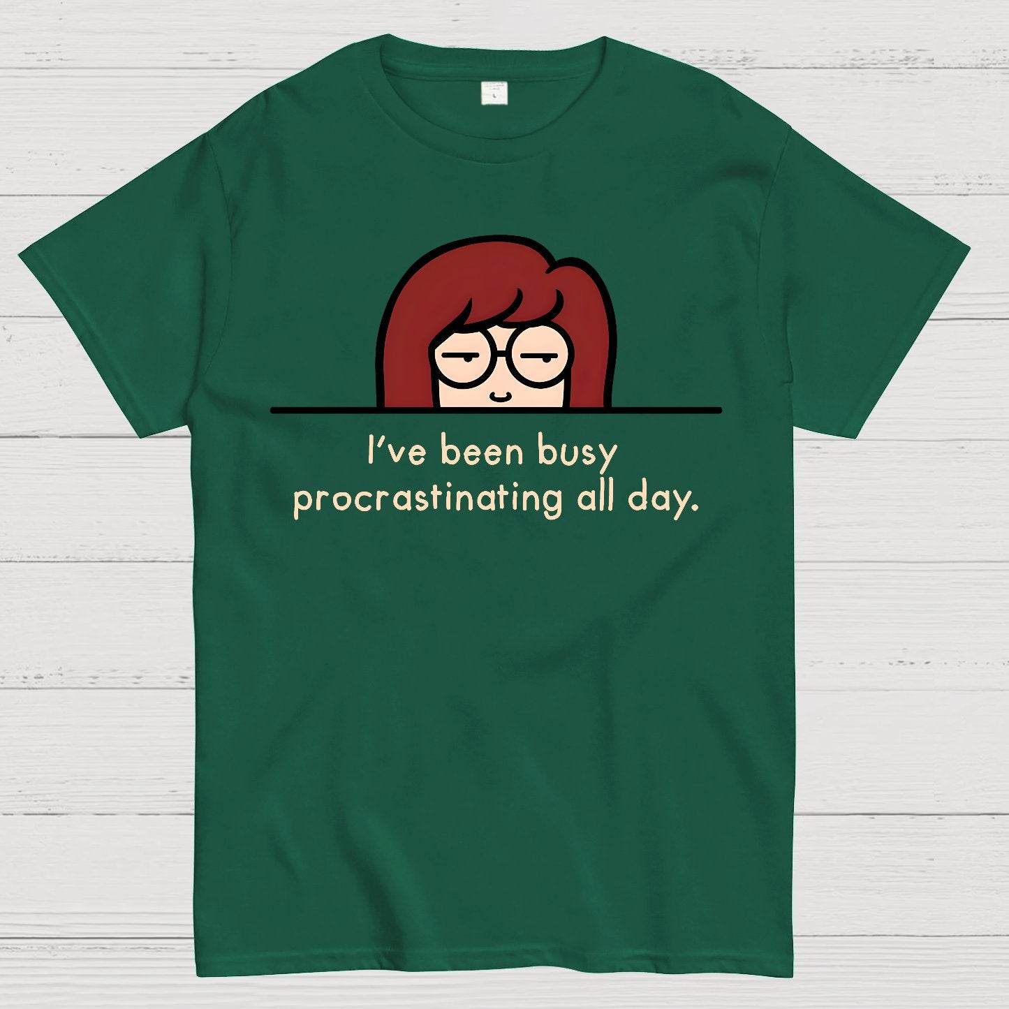 Busy Procrastinating. Sarcasm Geek T-Shirt