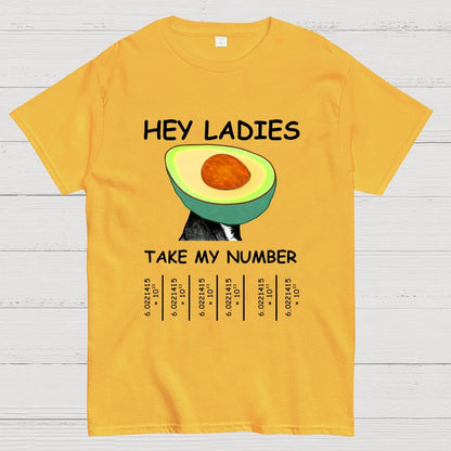 Avocadro - Funny Avogadro's Number Geek T-Shirt
