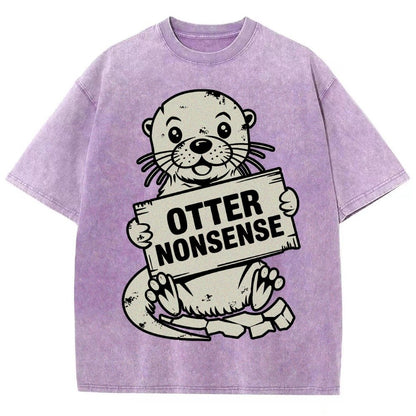 Otterly Nonsensical Vintage Distressed T-shirt