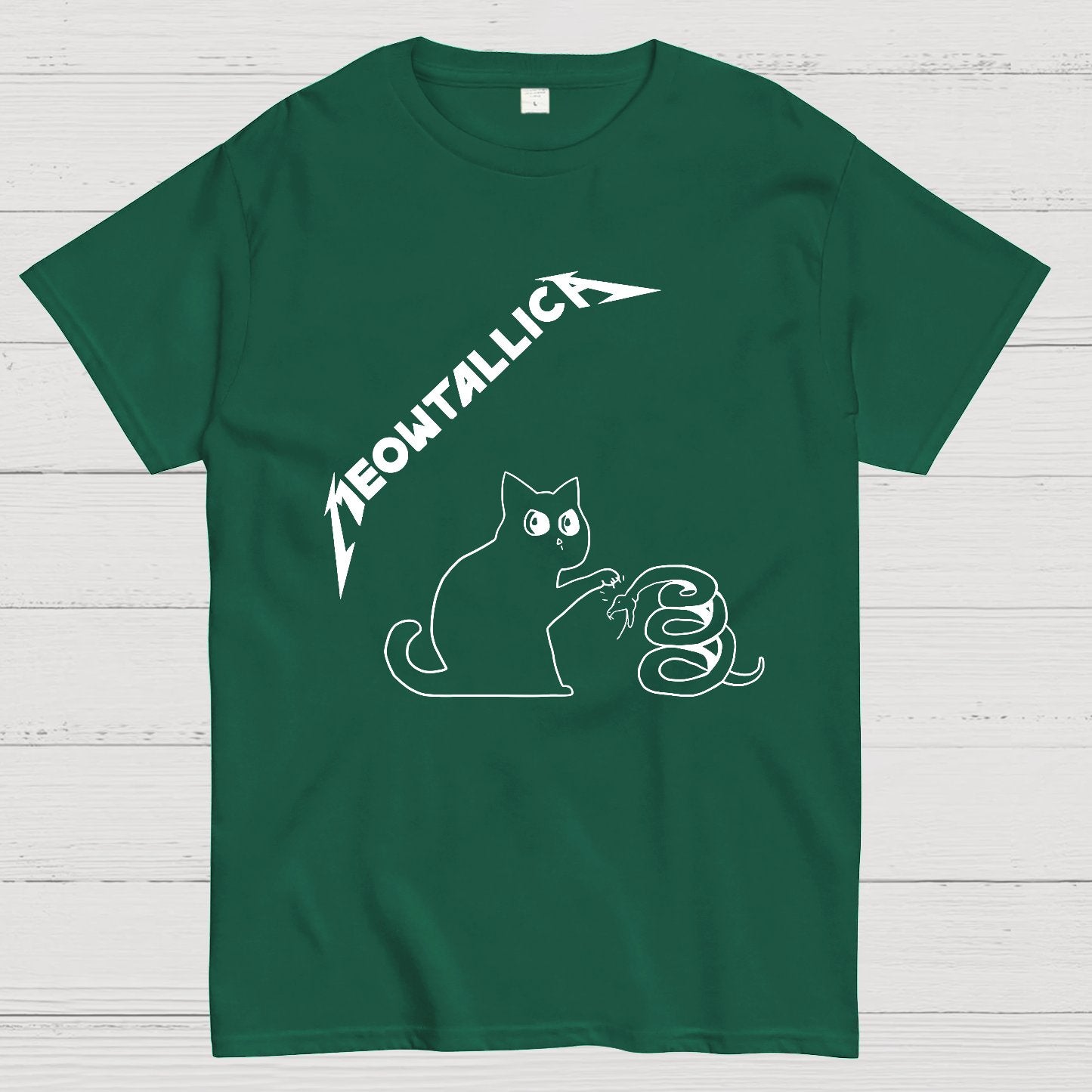 The Black Meow Geek T-Shirt