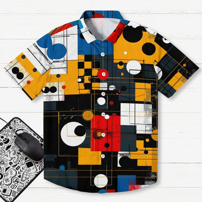 Color clashing Geek Hawaiian Shirt