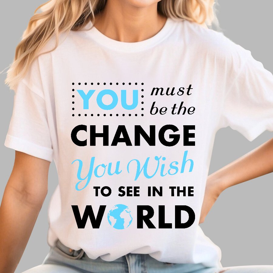 Be the Change Geek T-Shirt
